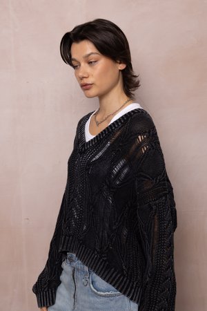 FORMAT - Maglione - black