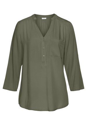 Bluse - khaki
