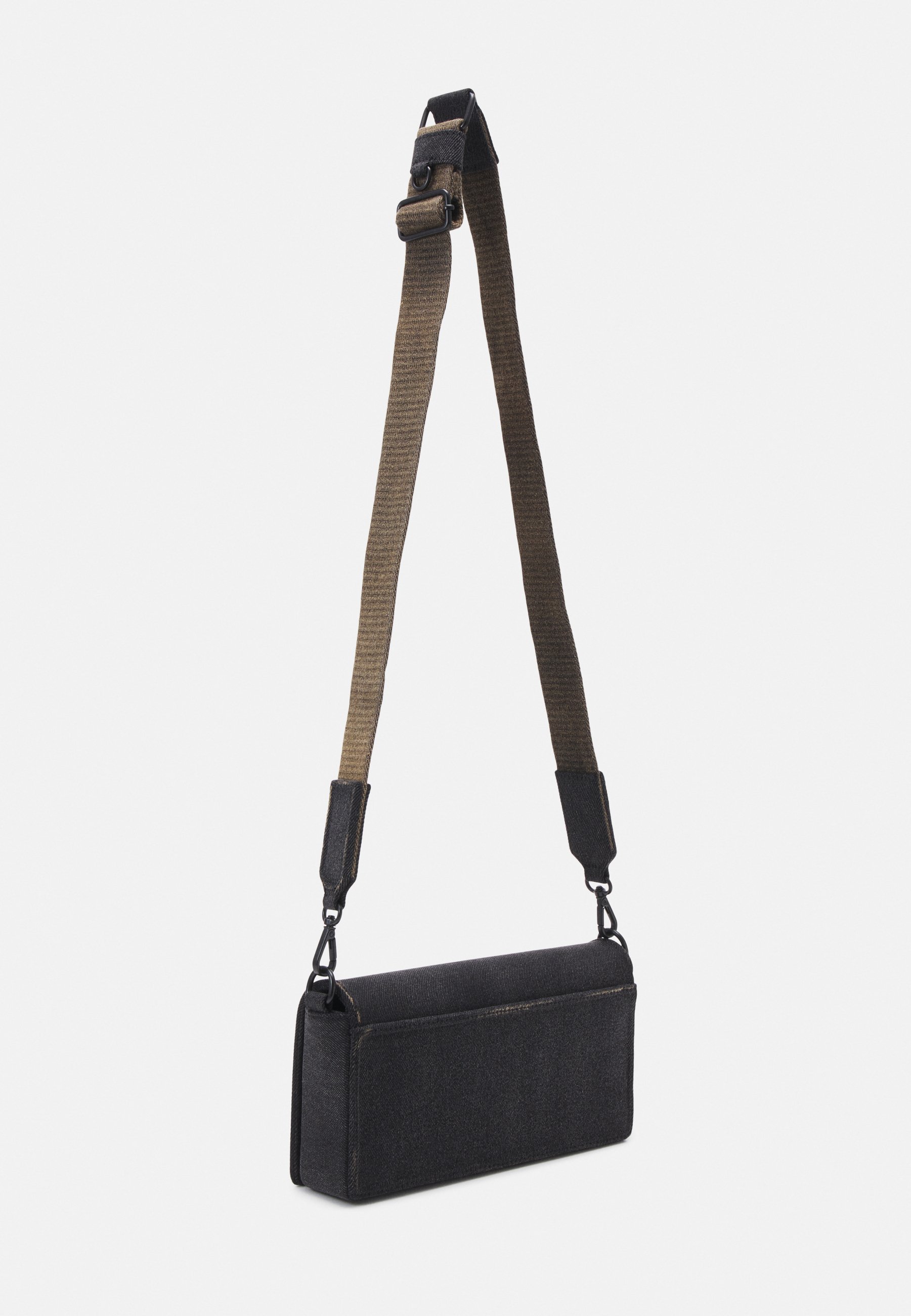 Diesel BISCOTTO SHOULDER BAG UNISEX - Cross body bag - black