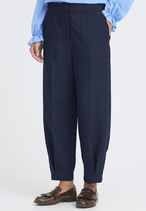 FRABIGAIL PA  - Nohavice - navy blazer melange