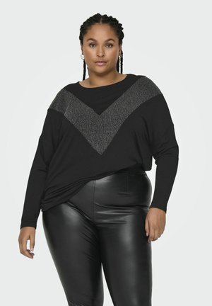 ONLY Carmakoma Long sleeved top - black