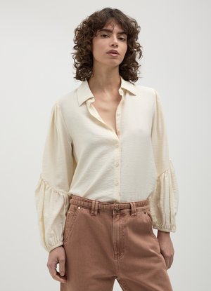 Calliope MANICHE A PALLONCINO  - Camicia - bianco