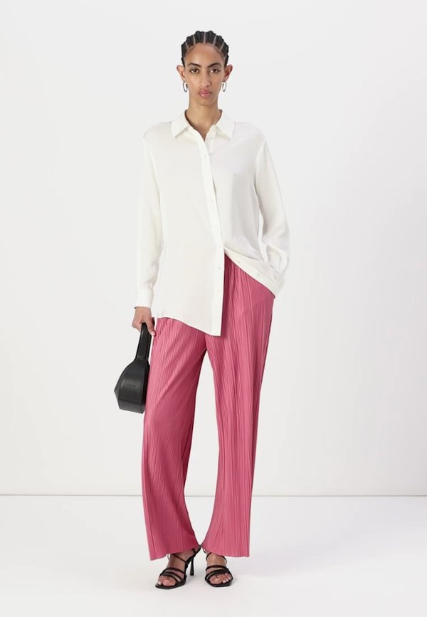 UMA  - Trousers - rose wine2
