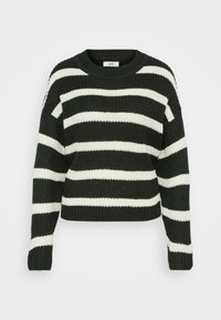 JDY Strickpullover - dark green