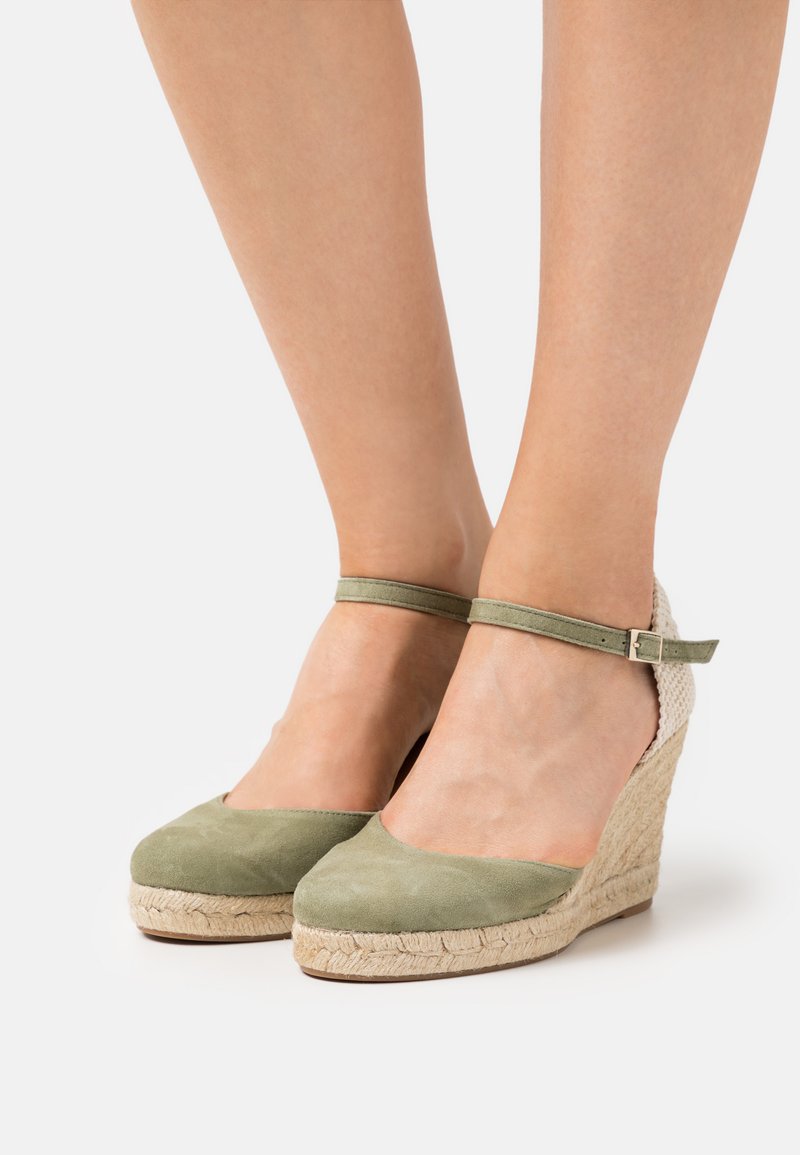 Damen Pumps | Minelli High Heel Sandalettekaki/khaki - XW63509 Damen Pumps | Minelli High Heel Sandalettekaki/khaki - XW63509