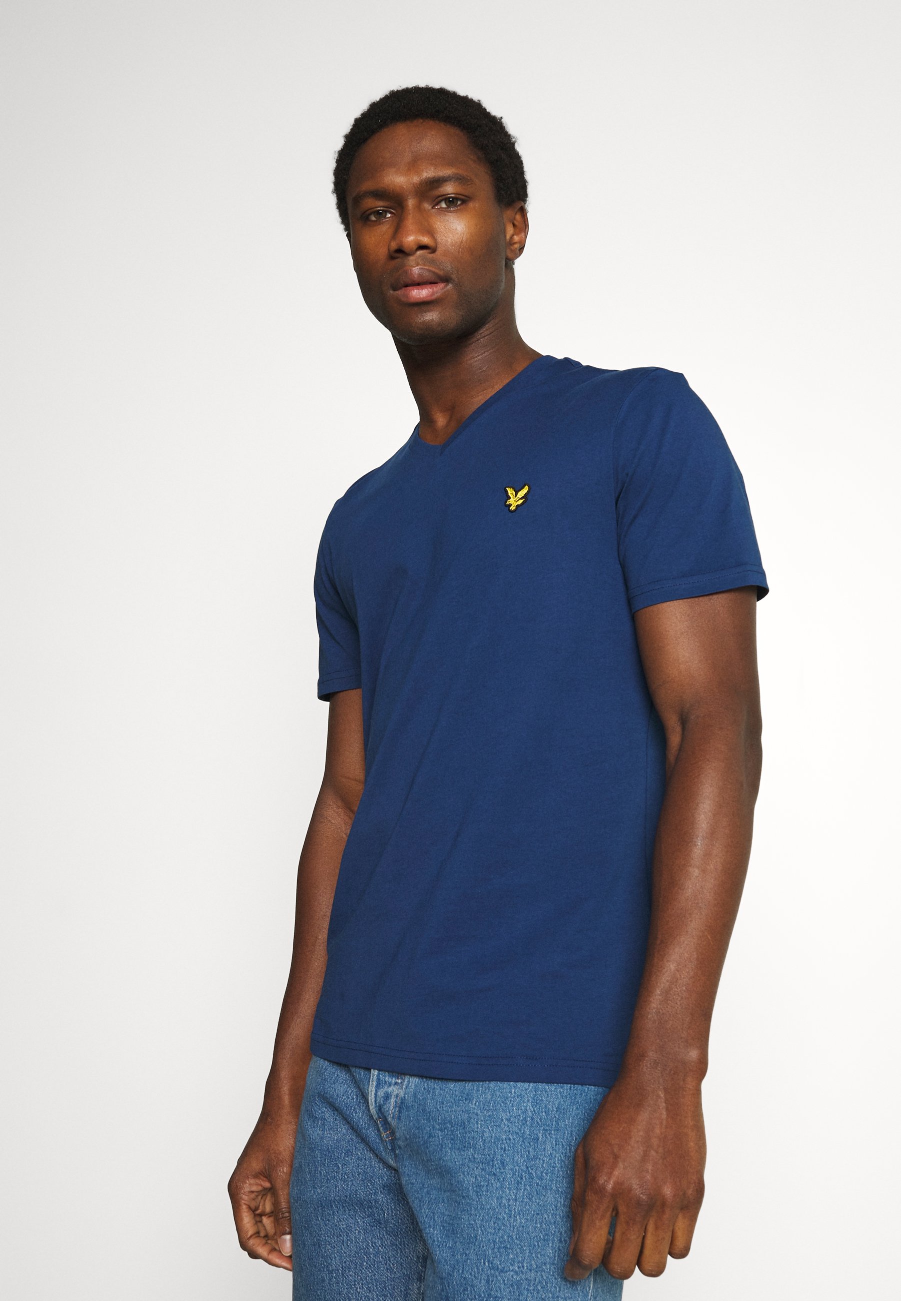 LYLE \u0026 SCOTT T-SHIRT BLAUW