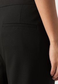 Marc O'Polo PANTS SLIT DETAIL - Housut - black