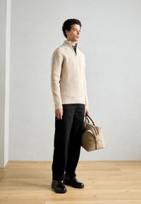 Ecoalf MAN - Jersey de punto - beige melange