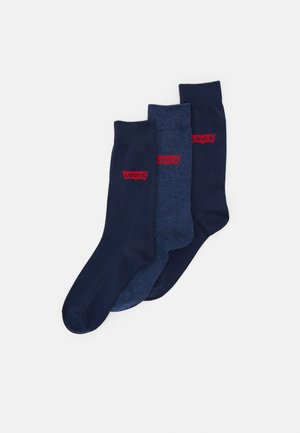 REGULAR CUT BATWING LOGO 3 PACK - Socks - denim