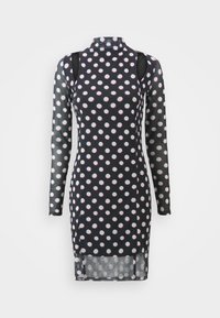NEHEMIR - Rochie de zi - black/white