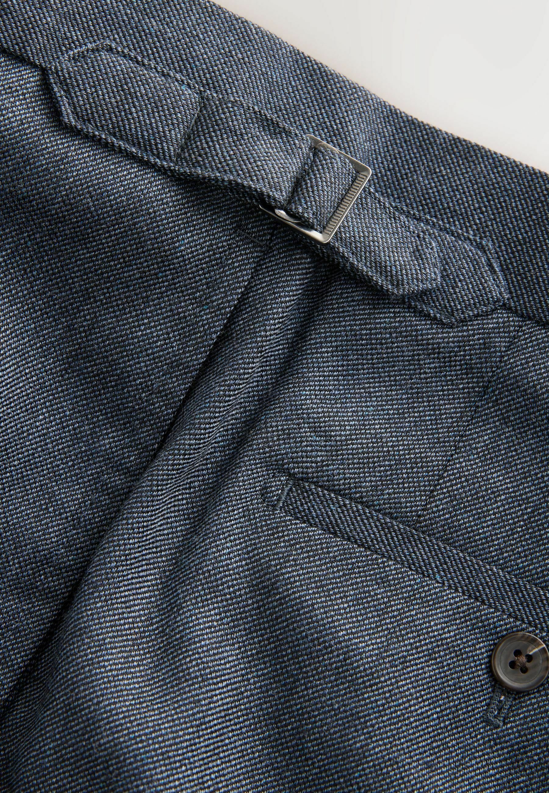 Next REGULAR FIT FUNCTIONAL SIDE ADJUSTERS - Trousers - blue - Zalando