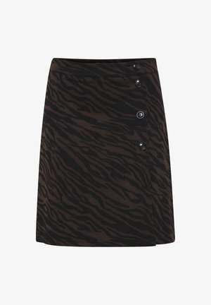 ICHI, IHKate - Jupe portefeuille - coffee bean