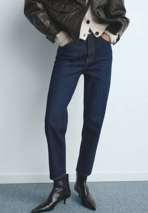 Mango, Jeans Straight Leg - dark blue