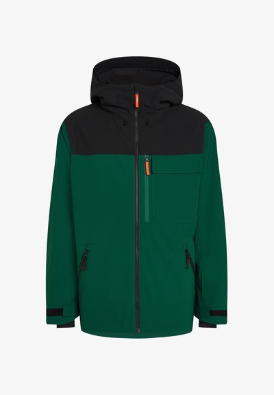 PEAK - Veste de snowboard - emerald envy colour block