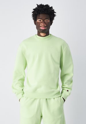 CREWNECK SCRIPT SHOP - Sudadera - light green