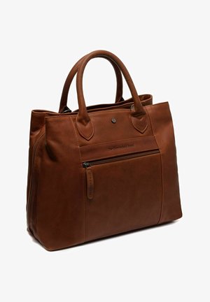 PASSAU  - Shopping bag - cognac