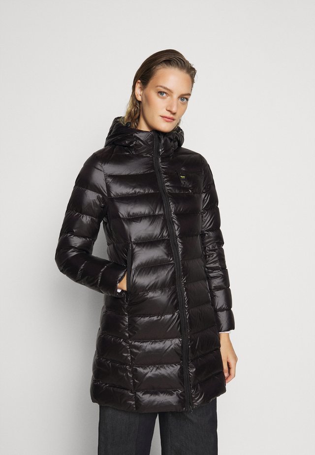 IMPERMEABILE LUNGHI IMBOTTITO - Piumino - black