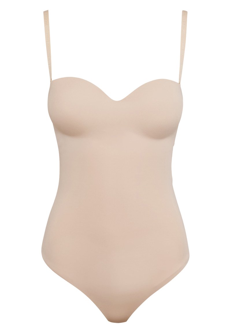 Wolford MAT DE LUXE STRING - Lingerie sculptante - powder/havane ...