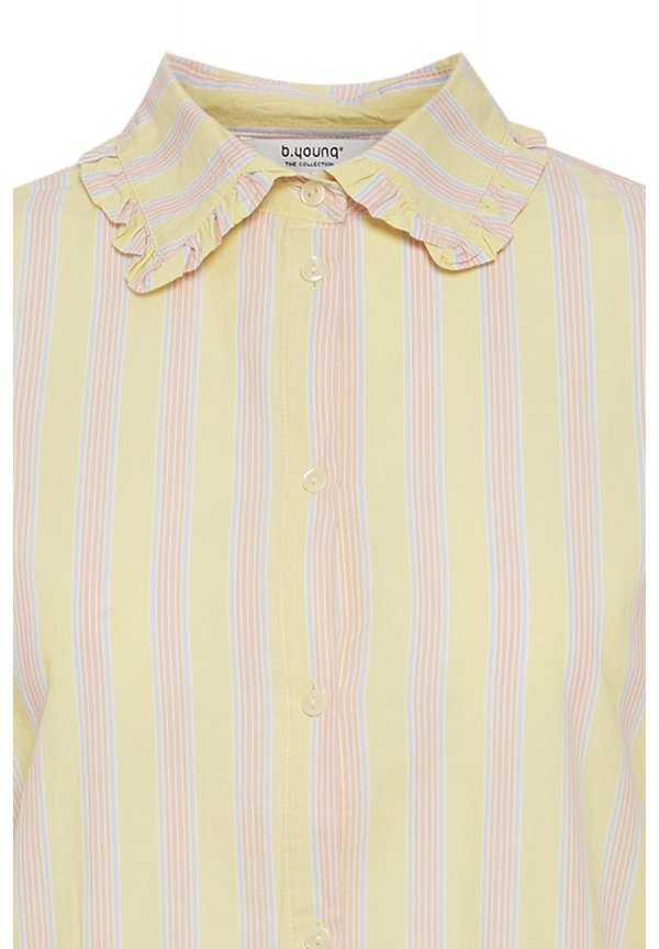 BYGAMINE - Shirt dress - lemon meringue mix3