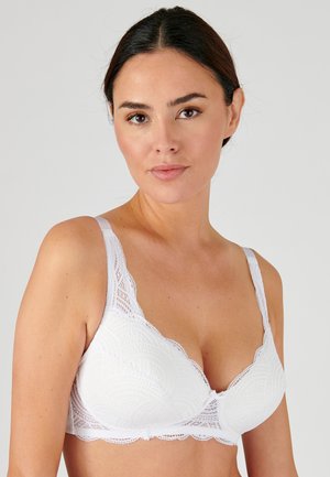 Damart SANS ARMATURES AMPLIFORME DIANA DE - Reggiseno push-up - blanc