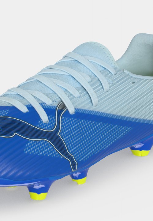 PUMA ULTRA 7 MATCH FG/AG JR UNISEX - Football boots artificial grass - ultra blue/icy blue/black/lime squeeze — photo 7