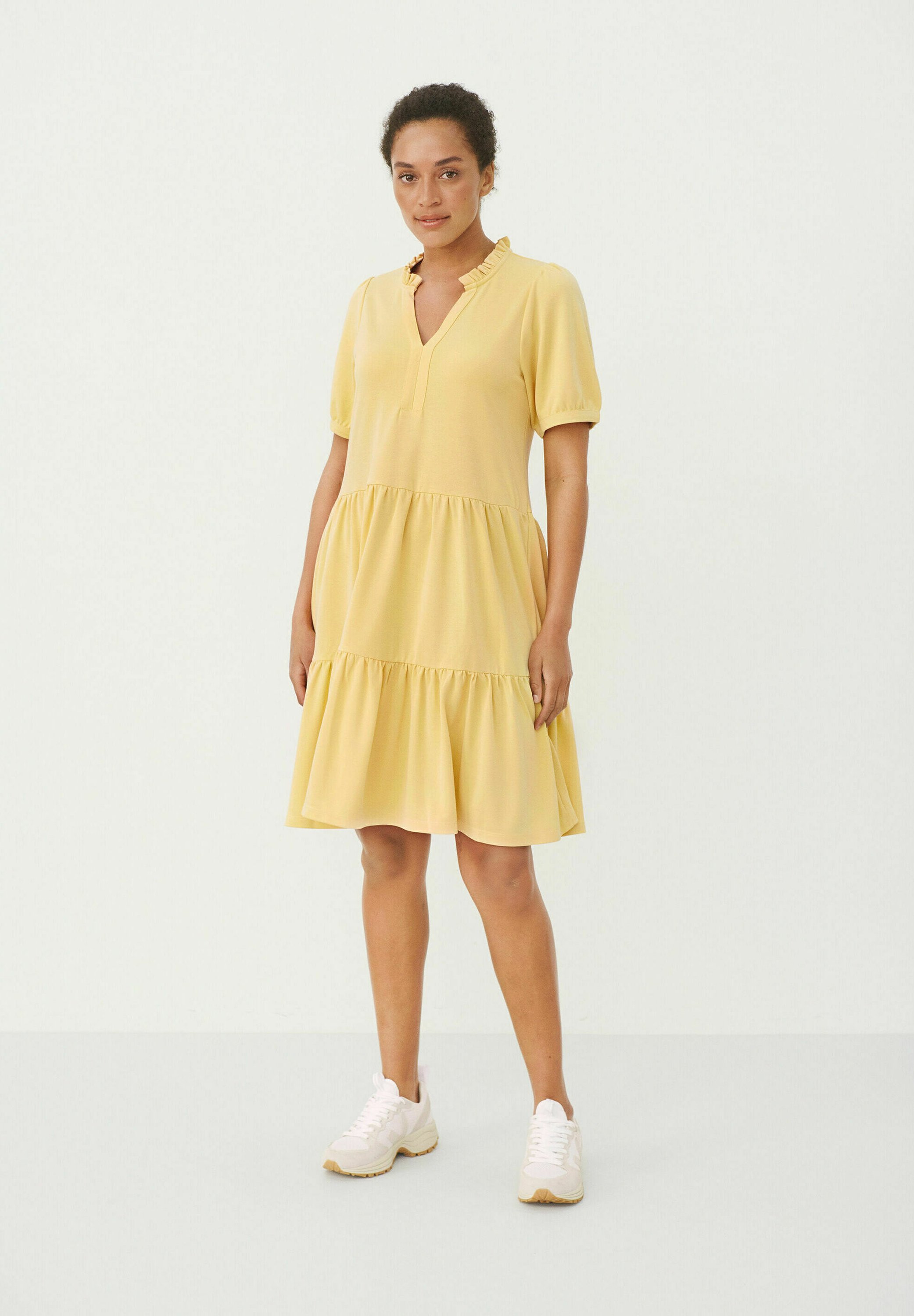 Part Two Jersey dress - sahara sun 