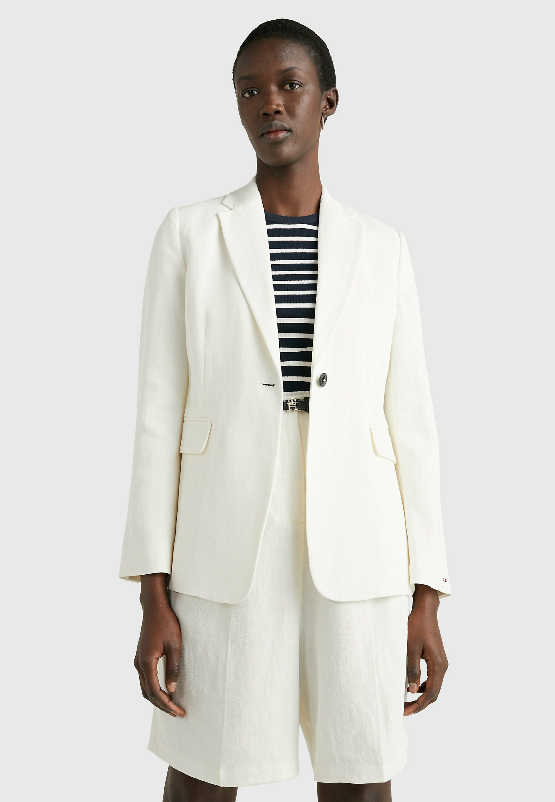 tommy hilfiger single breasted blazer