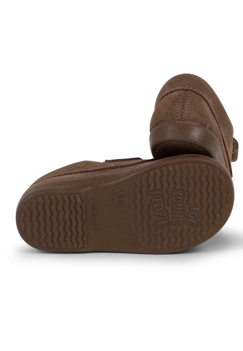 Kinder Klettschuhe | Pisamonas Mokassin topo/camel - JA11206 Kinder Klettschuhe | Pisamonas Mokassin topo/camel - JA11206