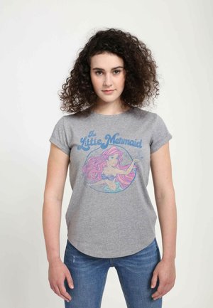 THE LITTLE MERMAID FADED ARIEL - Print T-shirt - melange grey
