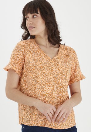 Fransa FRVARILLI 2 BLOUSE - Blouse - autumn maple mix