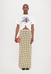 Rabanne Print T-shirt - white