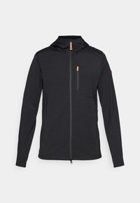 KEB FLEECE HOODIE - Mikina so zipsom - black
