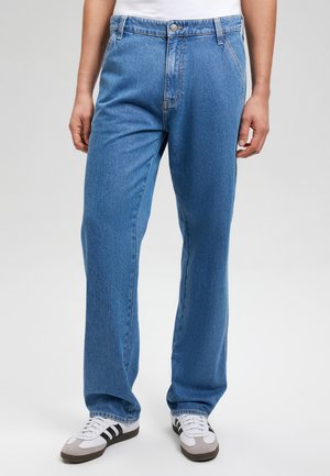 HOLLAND - Straight leg jeans - pool blue street denim