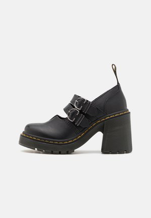 EVIEE - Scarpe con plateau - black