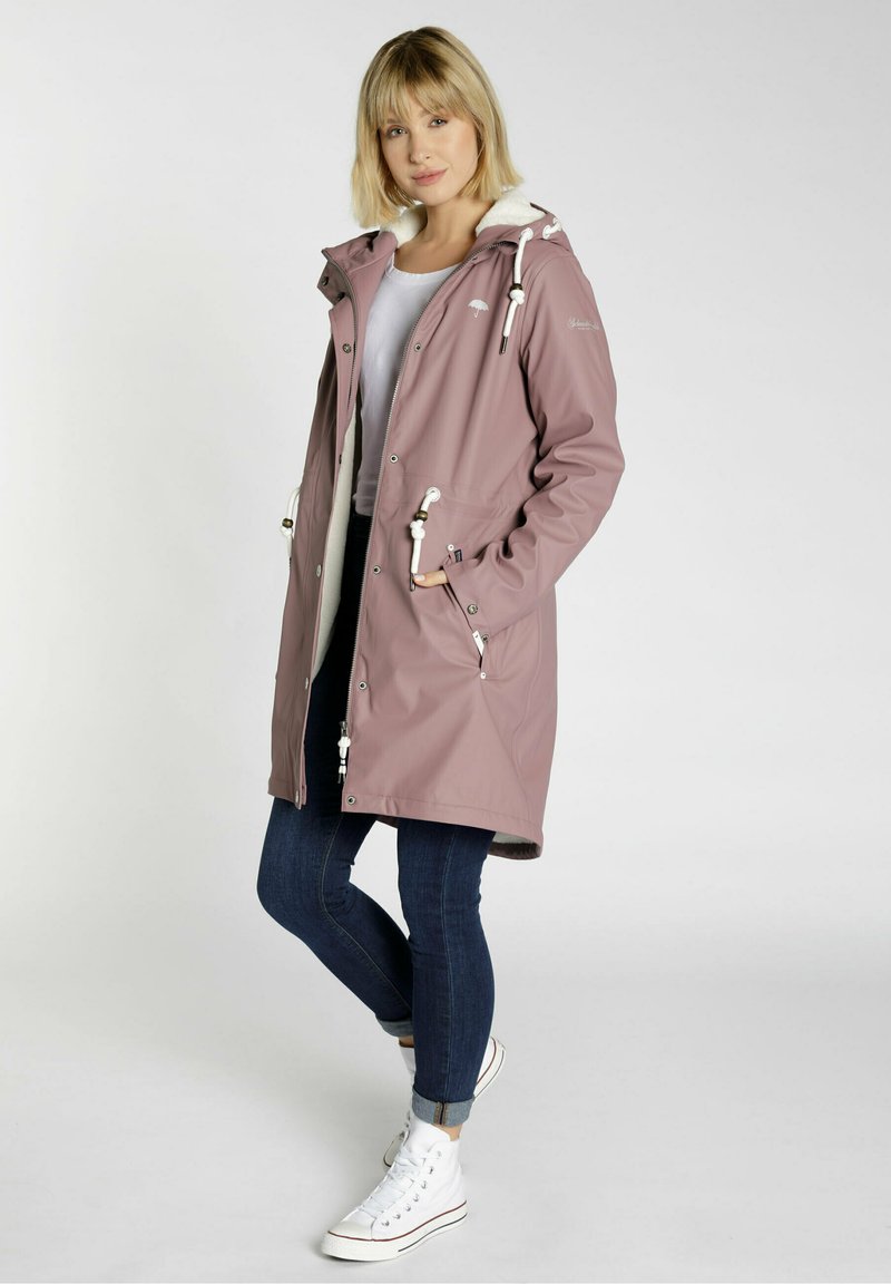 Damen Parkas | Schmuddelwedda SCHMUDDELWEDDA KEYTI Parka malvenrot/rot - RG47467 Damen Parkas | Schmuddelwedda SCHMUDDELWEDDA KEYTI Parka malvenrot/rot - RG47467