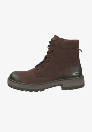 camel active FOREST - Lace-up ankle boots - darkbrown