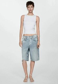 Mango VERA - Jeansshort - blue