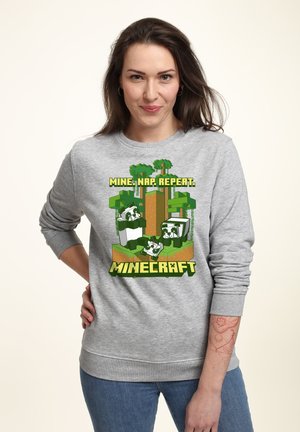 MINECRAFT PANDAMONIUM - Sweatshirt - heather grey