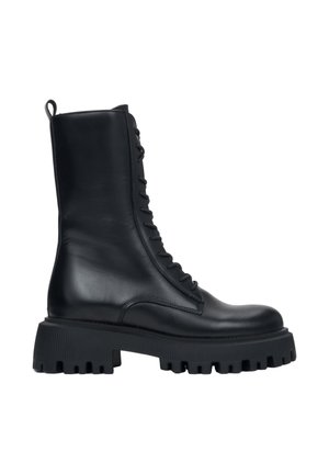 WŁOSKIEJ - Platform boots - black