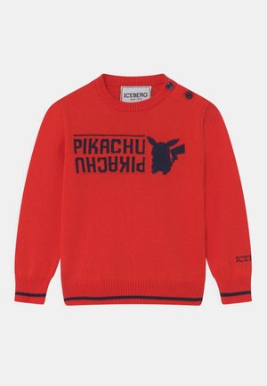 MAGLIONE GIROCOLLO - Jersey de punto - rosso