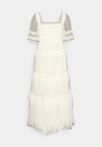 peaches smocked ankle gown