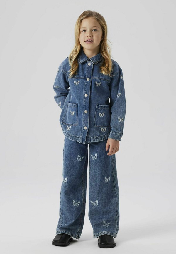 NKFMANDY EMB - Jeansjacke