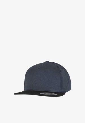 Flexfit CLASSIC 5 PANEL SNAPBACK - Nokkmüts - navy black