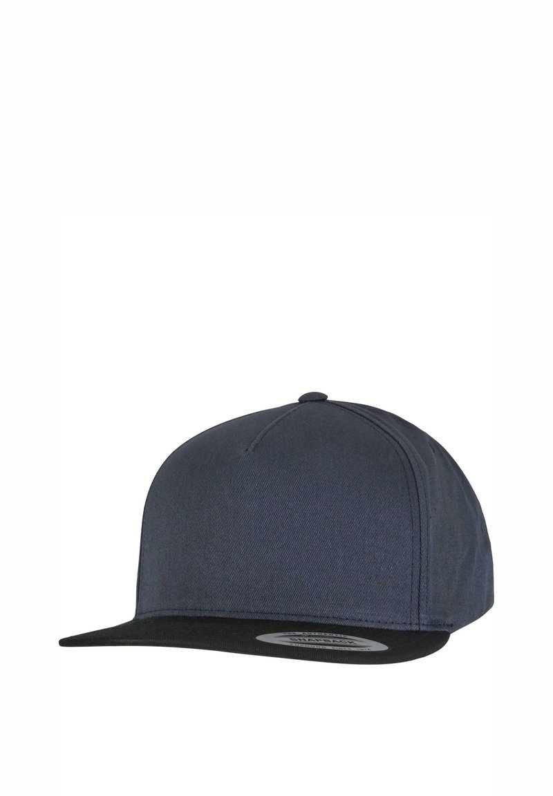 Flexfit CLASSIC 5 PANEL SNAPBACK - Nokkmüts - navy black