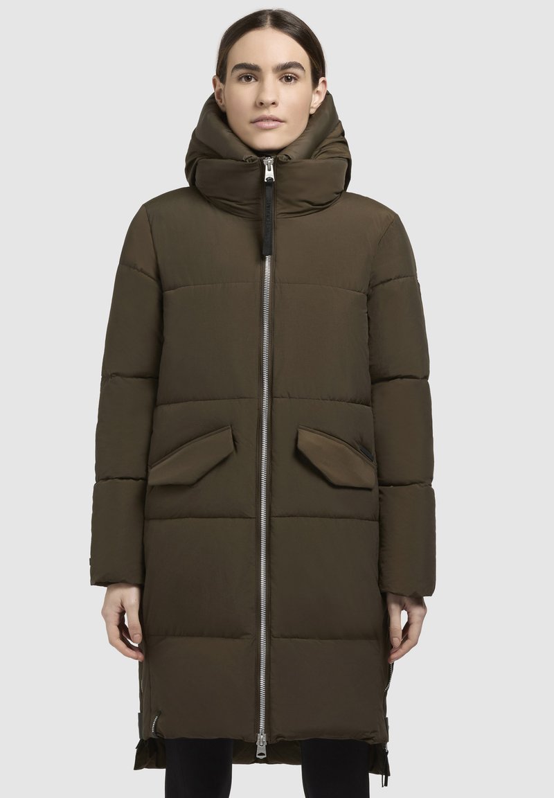 khujo GISEL - Winter coat - dunkeloliv