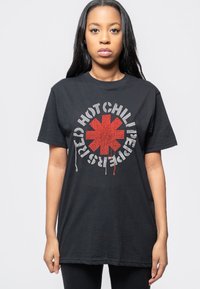 Paradiso Clothing HOT CHILI PEPPERS STENCIL - Print T-shirt - black