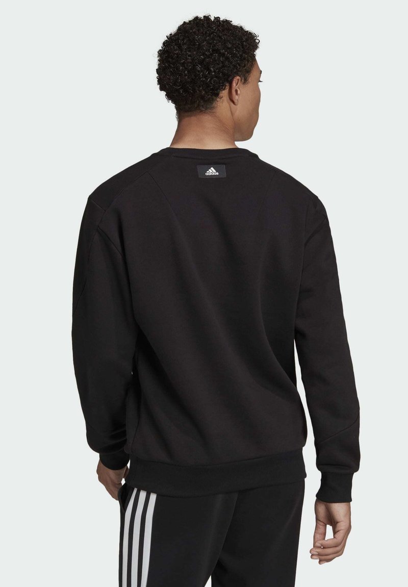 adidas Performance M FI CREW - Sudadera - black/negro - Zalando.es