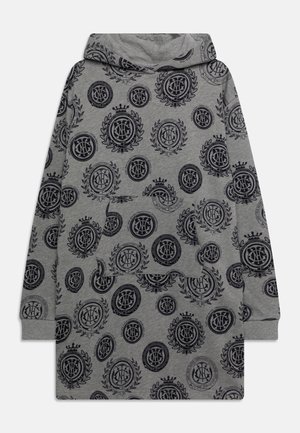 GANT EXCLUSIVE XMAS SPECIAL ZC HOODIE DRESS - Φόρεμα από ζέρσεϊ - grey melange