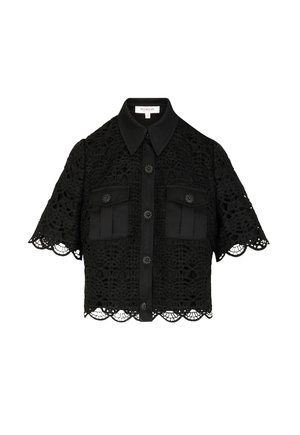 Morgan, MORGAN MORGAN SHORT-SLEEVED SHIRT - Paitapusero - noir