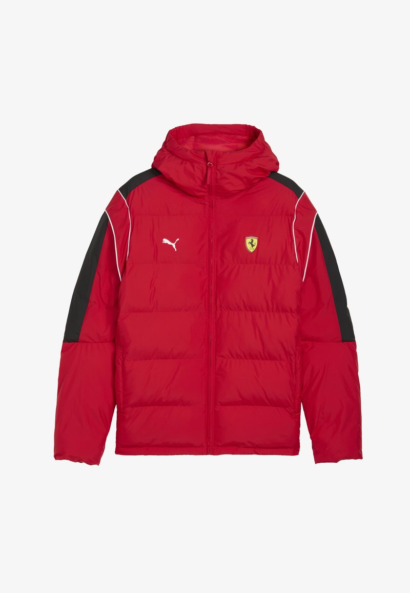 Puma SCUDERIA FERRARI MT7 PUFFER - Winter jacket - rosso Puma SCUDERIA FERRARI MT7 PUFFER - Winter jacket - rosso